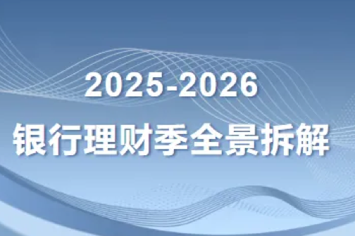 飞翰行业资讯：狂揽33.29万亿！2025-2026银行理财季全景拆解：不送鸡蛋送什么？